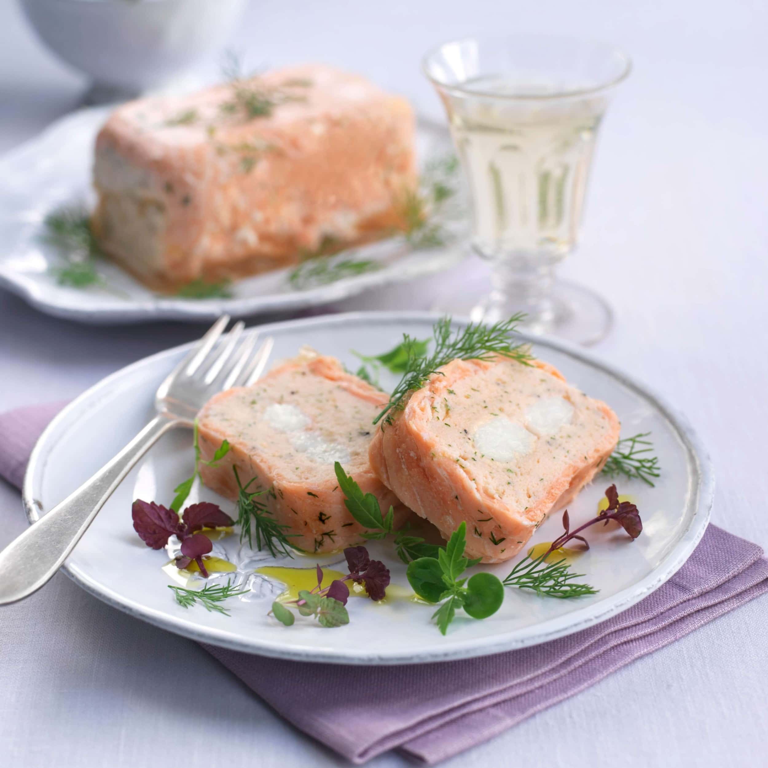 Image of Scottish Salmon & Langoustine Terrine