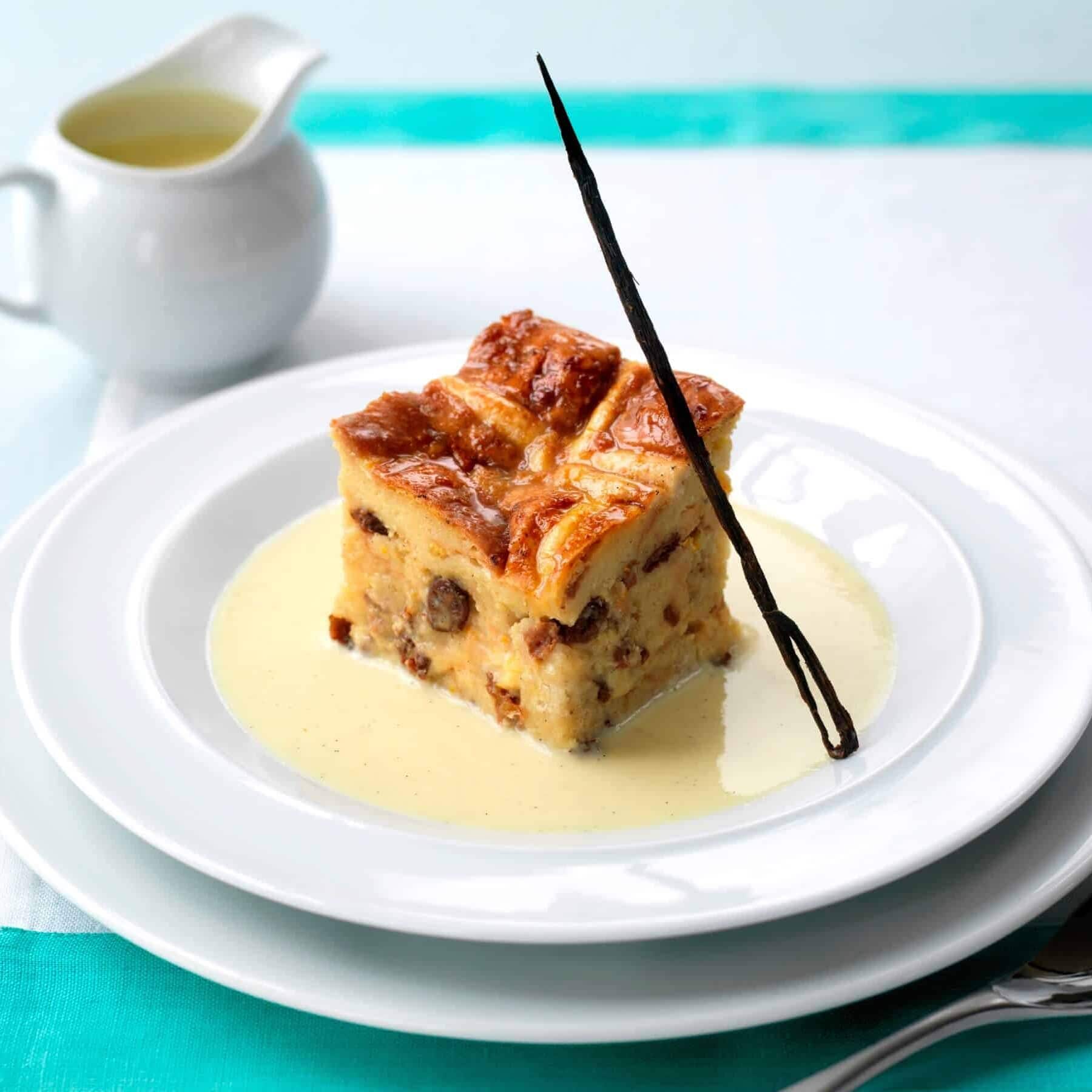 Image of Hot Cross Bun & Butter Pudding