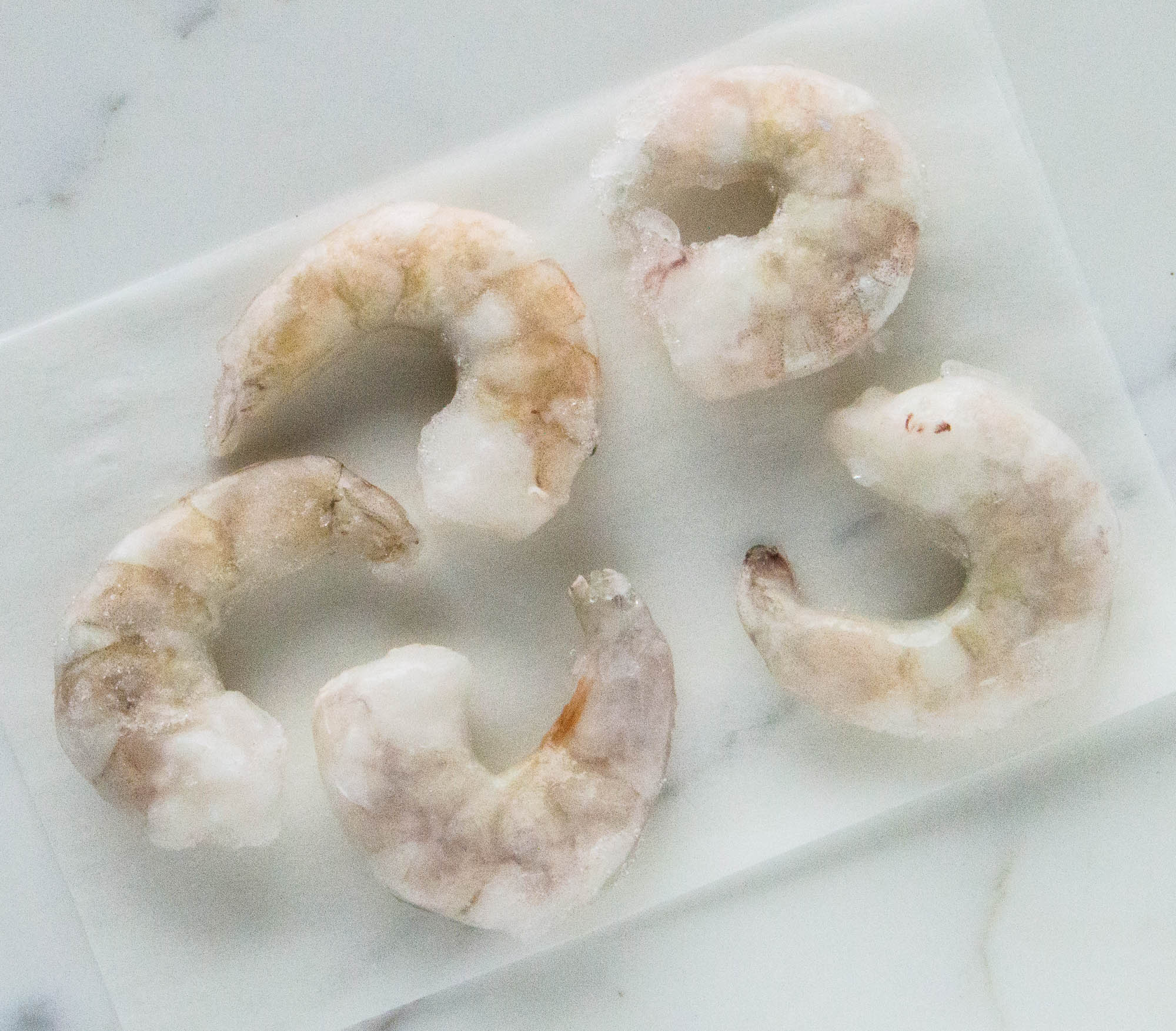 Image of Raw Peeled Tiger Prawns