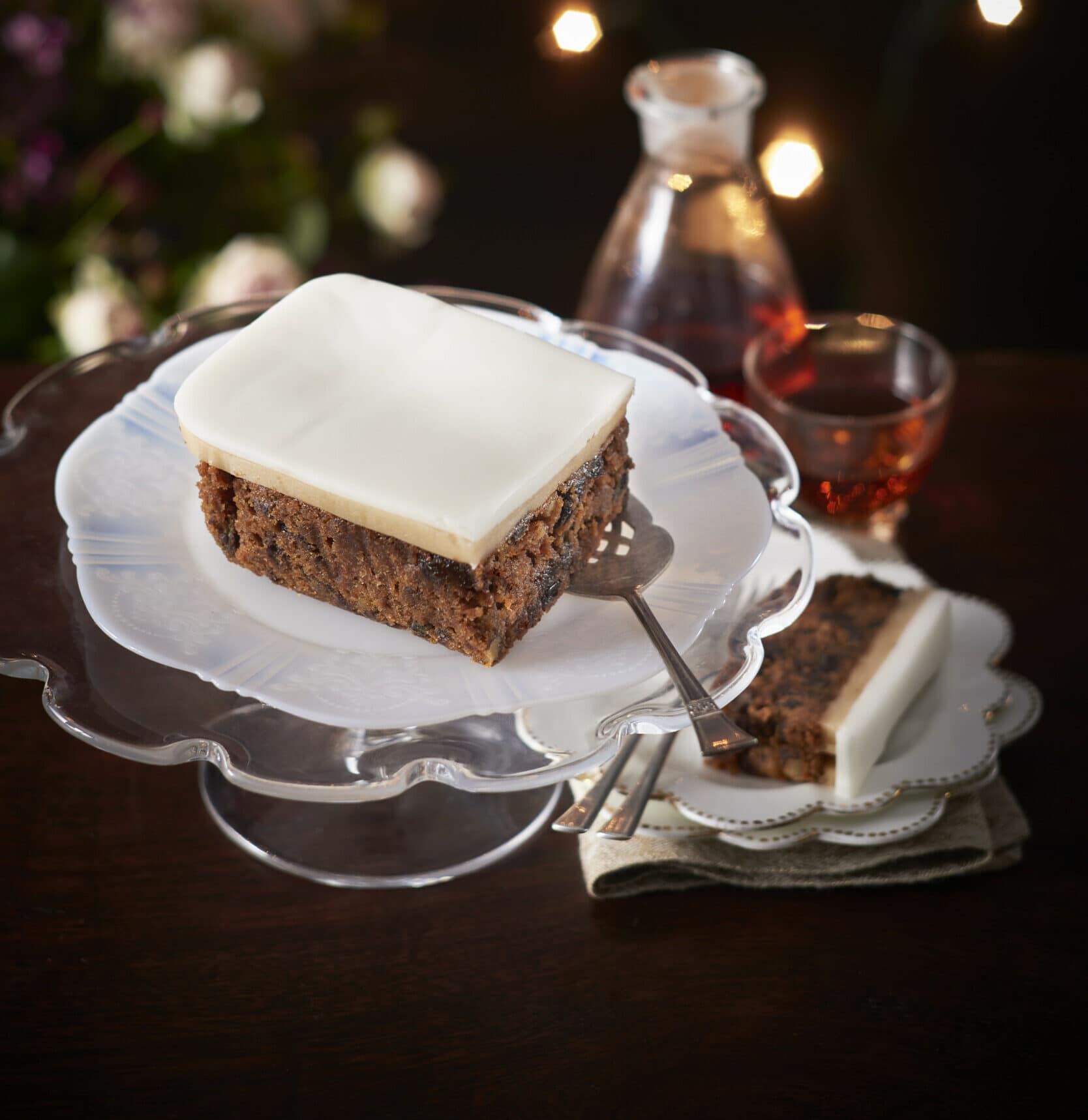 Image of Meg Rivers Classic Iced Christmas Cake