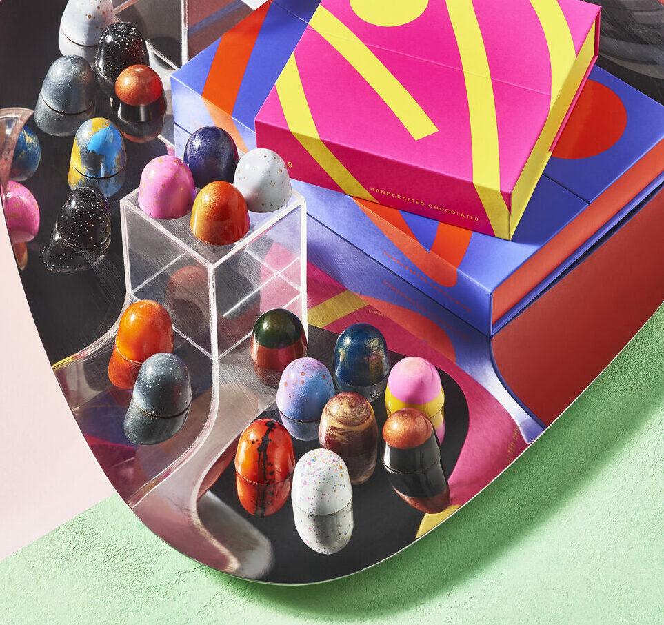 Image of CassPea Hand Painted Chocolate Bonbons